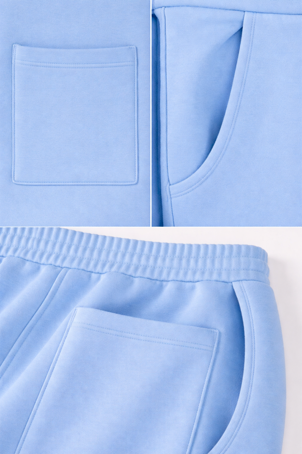 Basic Openleg Jogger Baby Blue