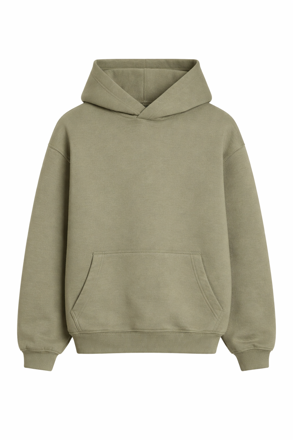 Basic Oversized Hoodie Olive