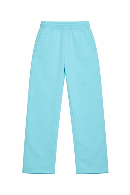 Basic Openleg Jogger Aqua Blue