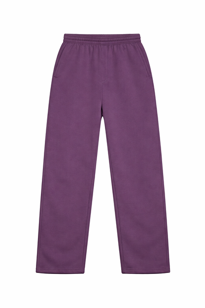 Basic Openleg Jogger Purple