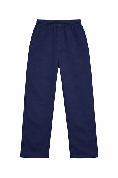 Basic Openleg Jogger Navy Blue