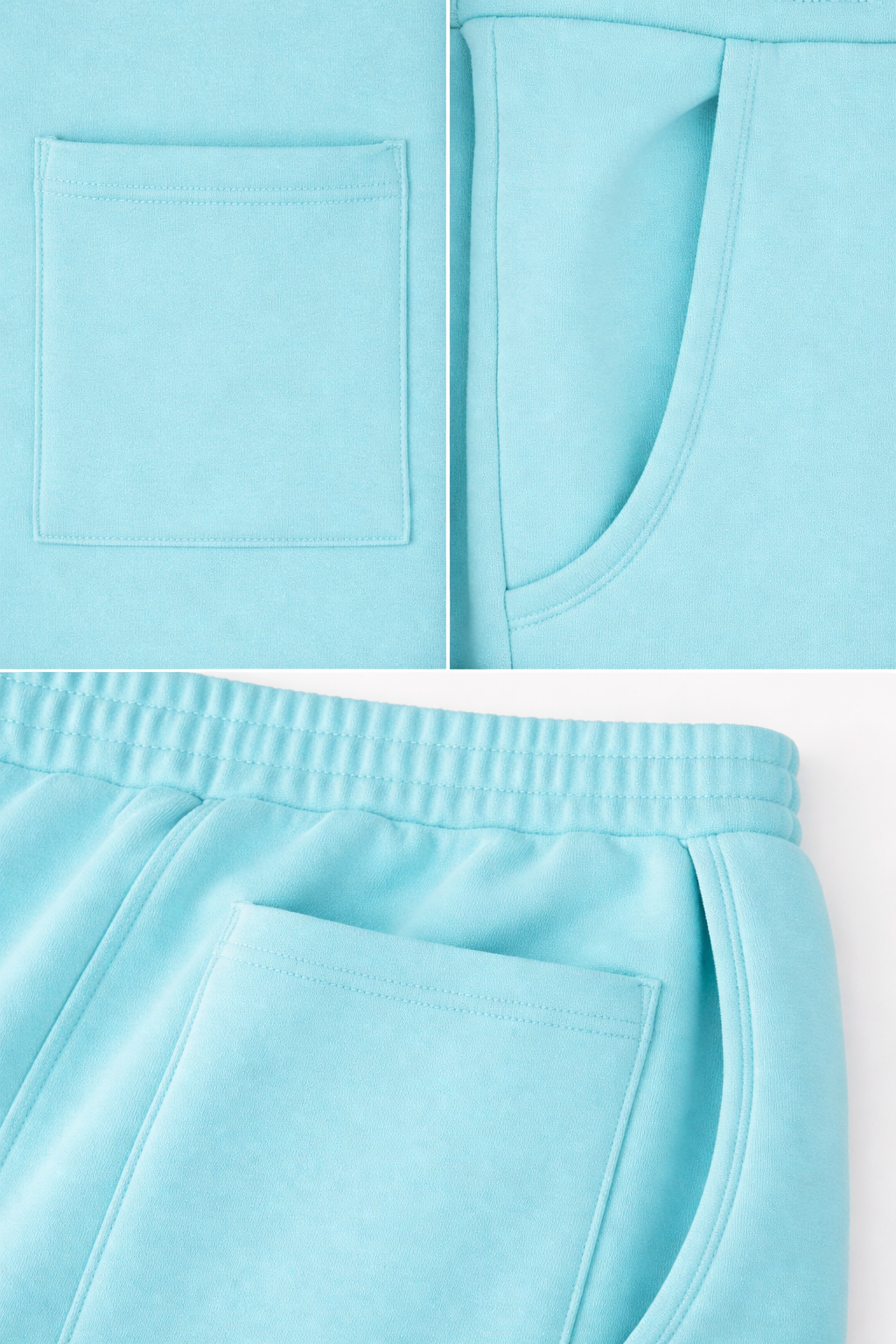 Basic Openleg Jogger Aqua Blue