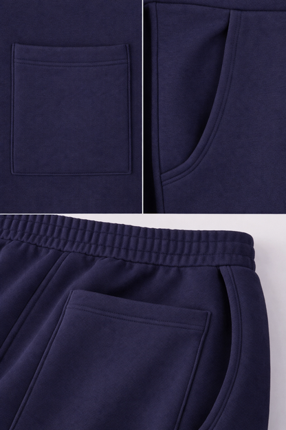 Basic Openleg Jogger Navy Blue