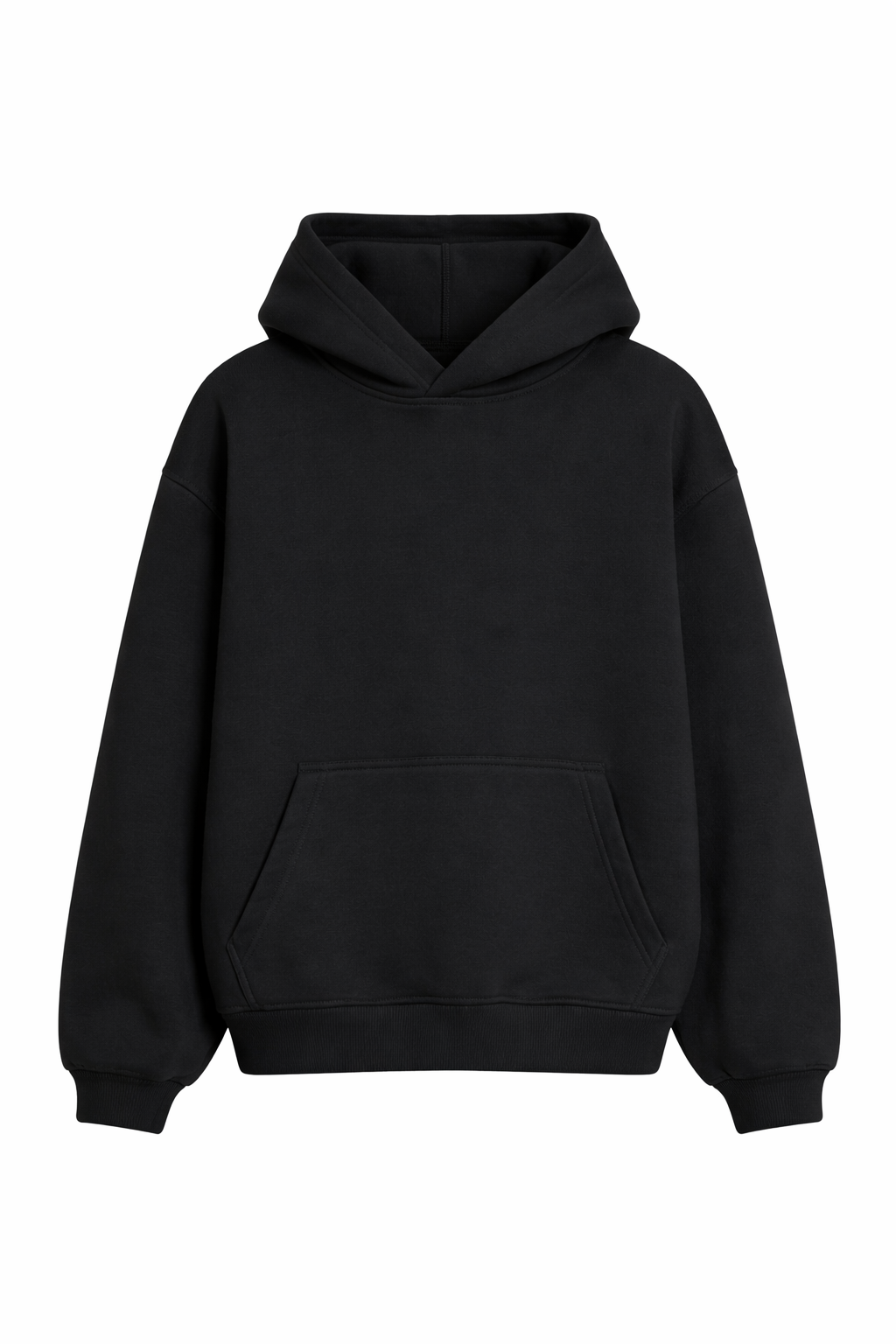 Basic Oversized Hoodie Black