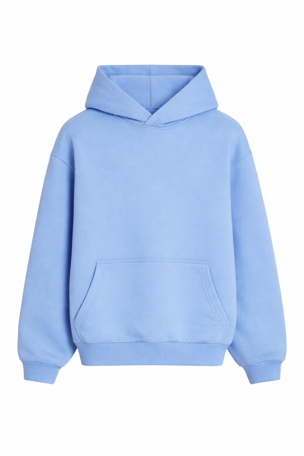 Basic Oversized Hoodie Baby Blue