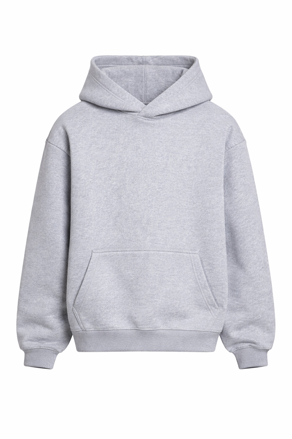 Basic Oversized Hoodie Heather Gray