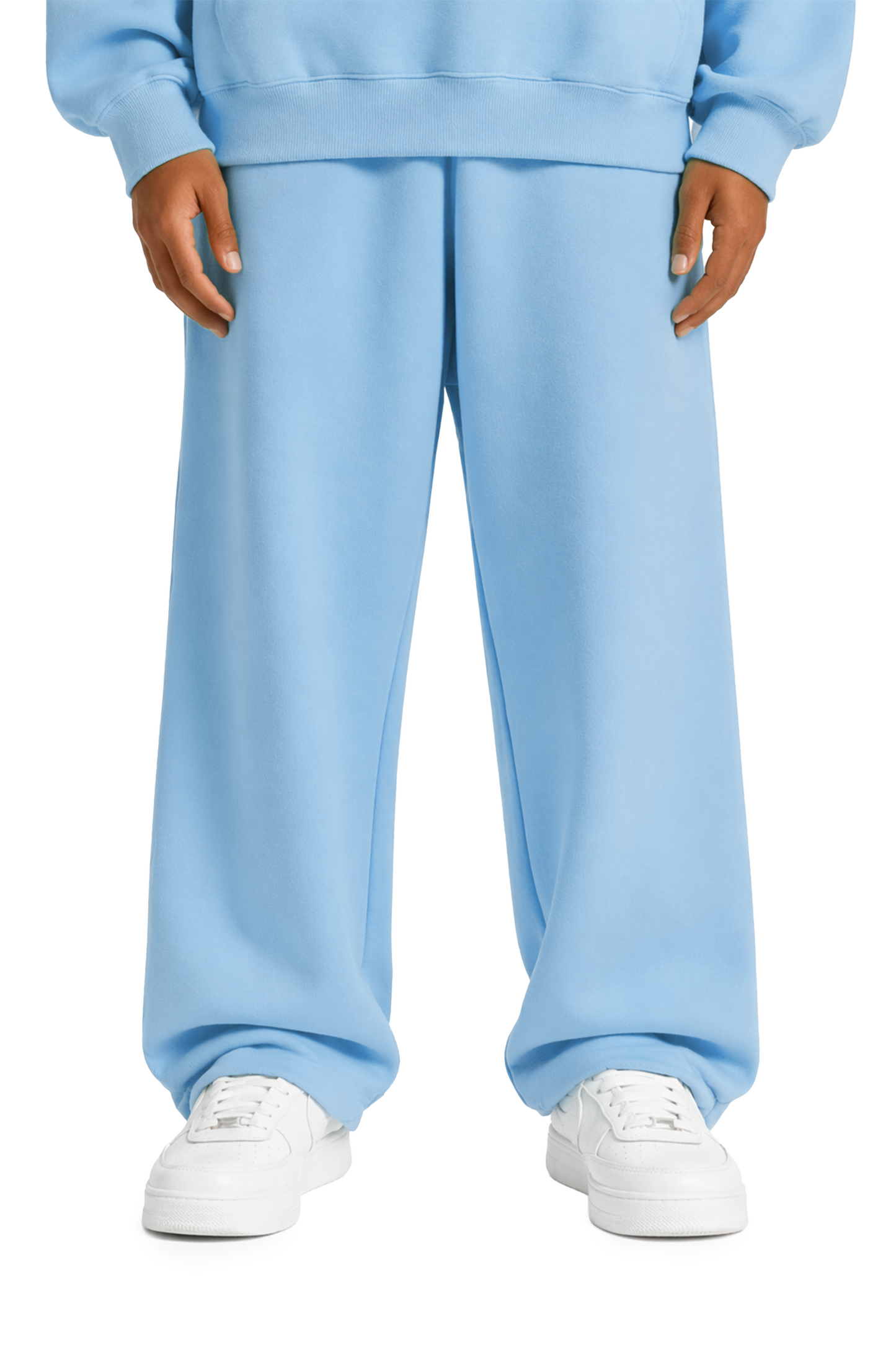 Basic Openleg Jogger Baby Blue