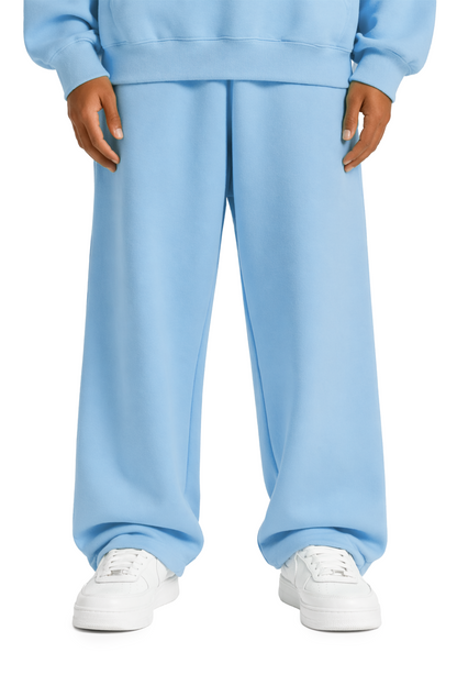 Basic Openleg Jogger Baby Blue