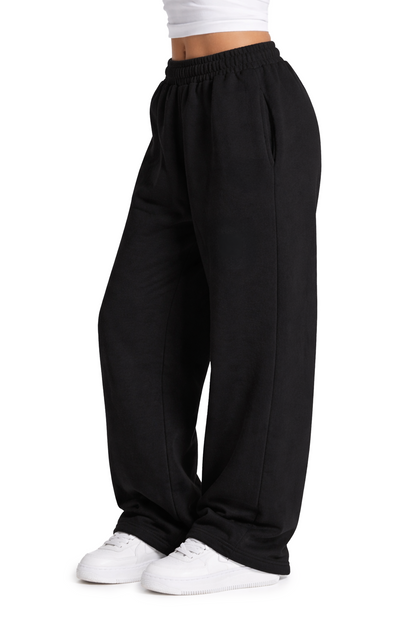Basic Openleg Jogger Black