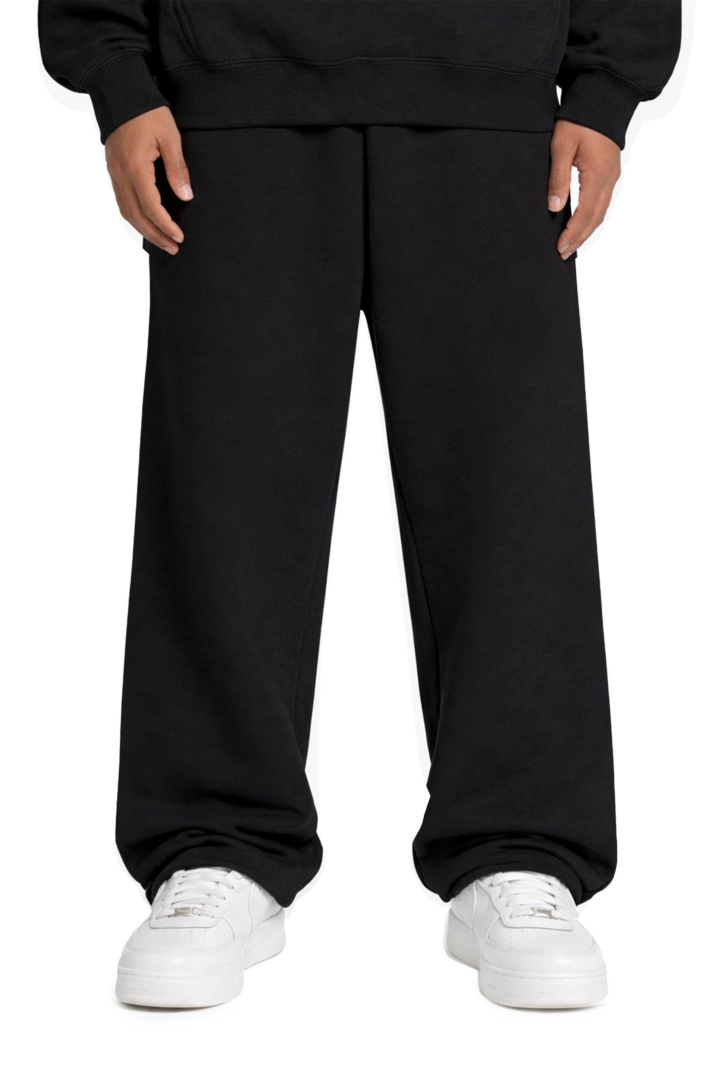 Basic Openleg Jogger Black
