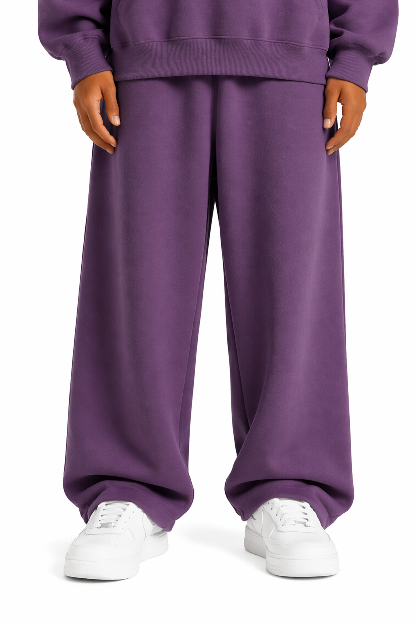 Basic Openleg Jogger Purple